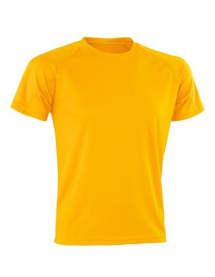Impact Aircool Performance Tee — Gold