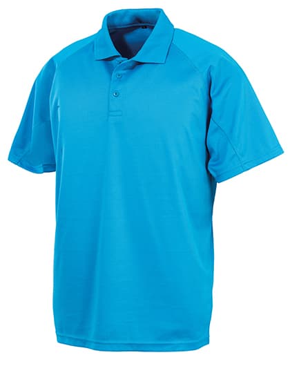 Performance Aircool Polo — Ocean Blue