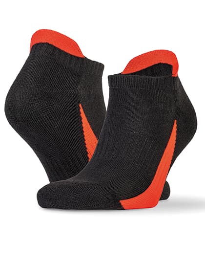 Sneaker Sports Socks (3 Pair Pack) — Black