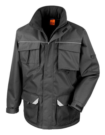 Sabre Long Coat — Black