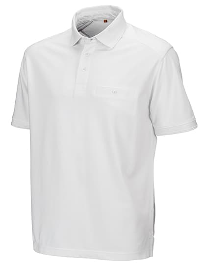 Apex Pocket Polo Shirt — White