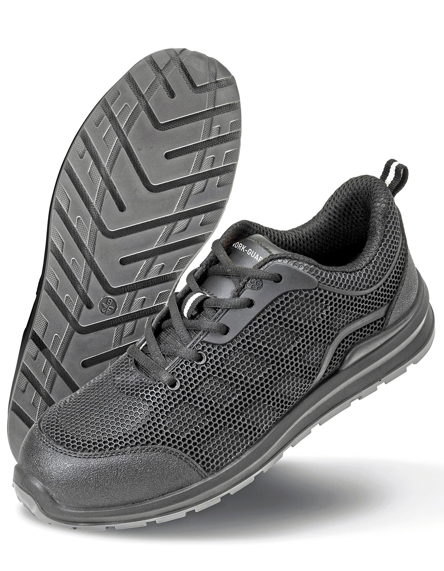 All Black Safety Trainer