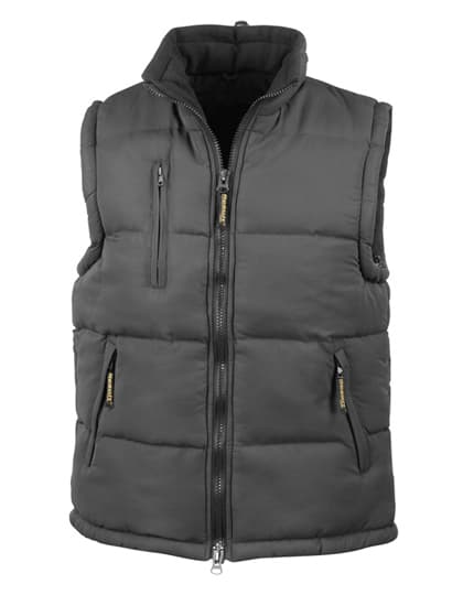 Ultra Padded Bodywarmer — Black