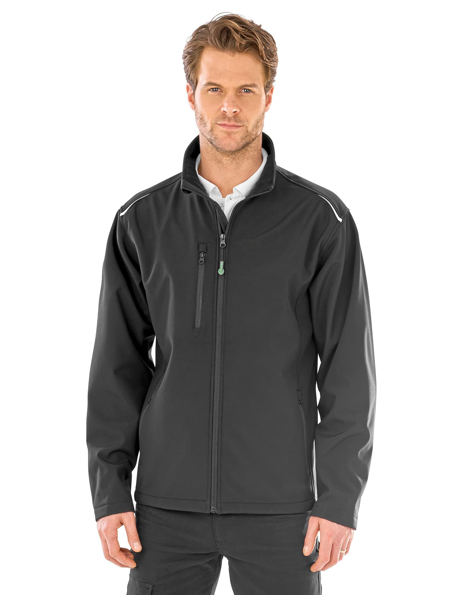 Recycled 3-Layer Printable Softshell Jacket
