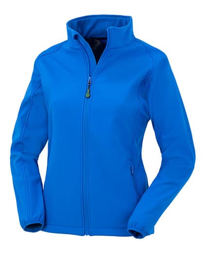 Women´s Recycled 2-Layer Printable Softshell Jacket — Royal