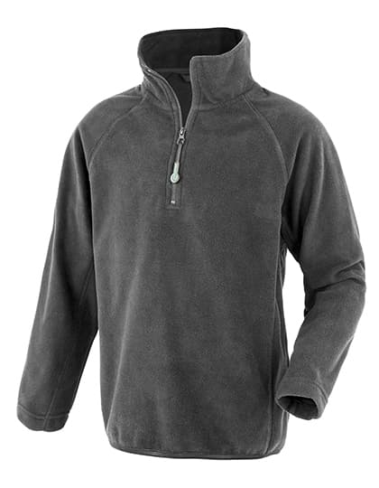 Junior Recycled Microfleece Top — Grey