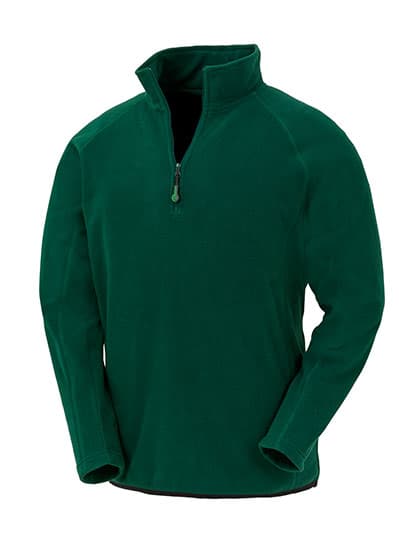 Recycled Microfleece Top — Forest Green