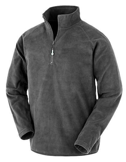 Recycled Microfleece Top — Grey