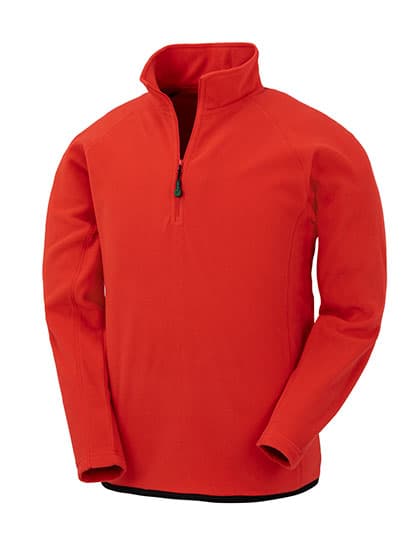 Recycled Microfleece Top — Red