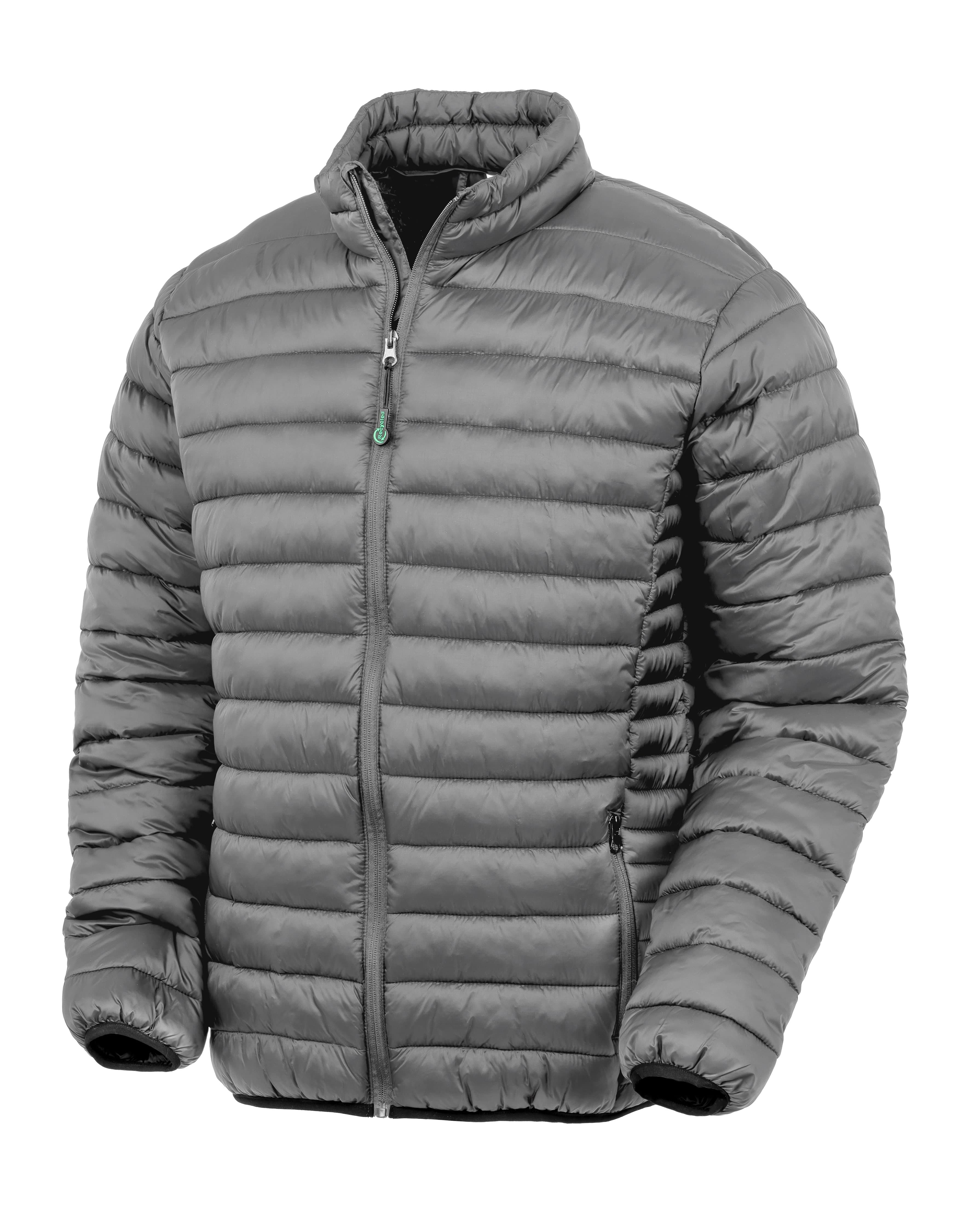 Recycled Padded Jacket — Frost Grey
