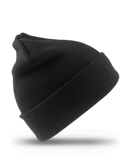 Recycled Thinsulate™ Beanie — Black