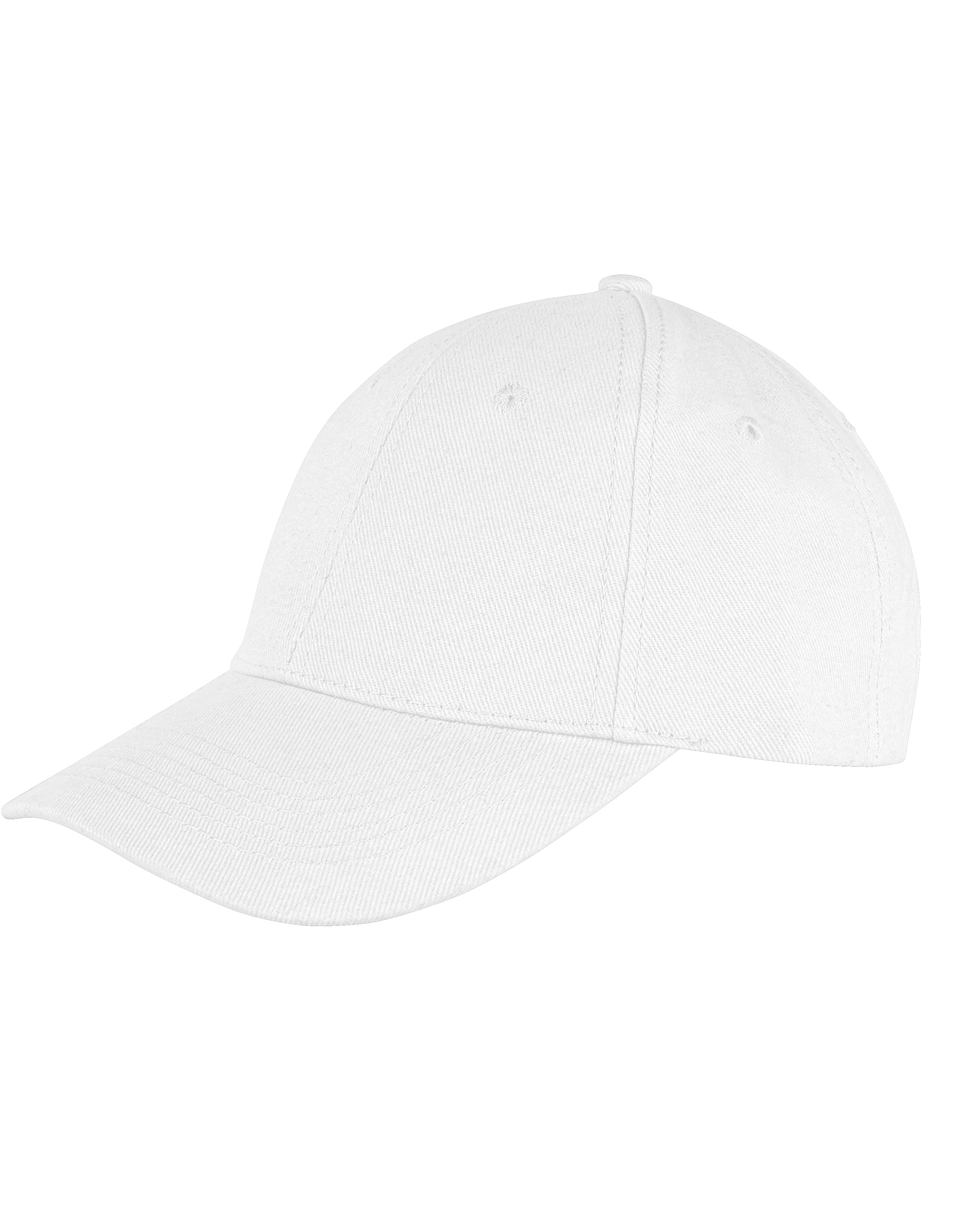 Core Recycled Low Profile Cap — White