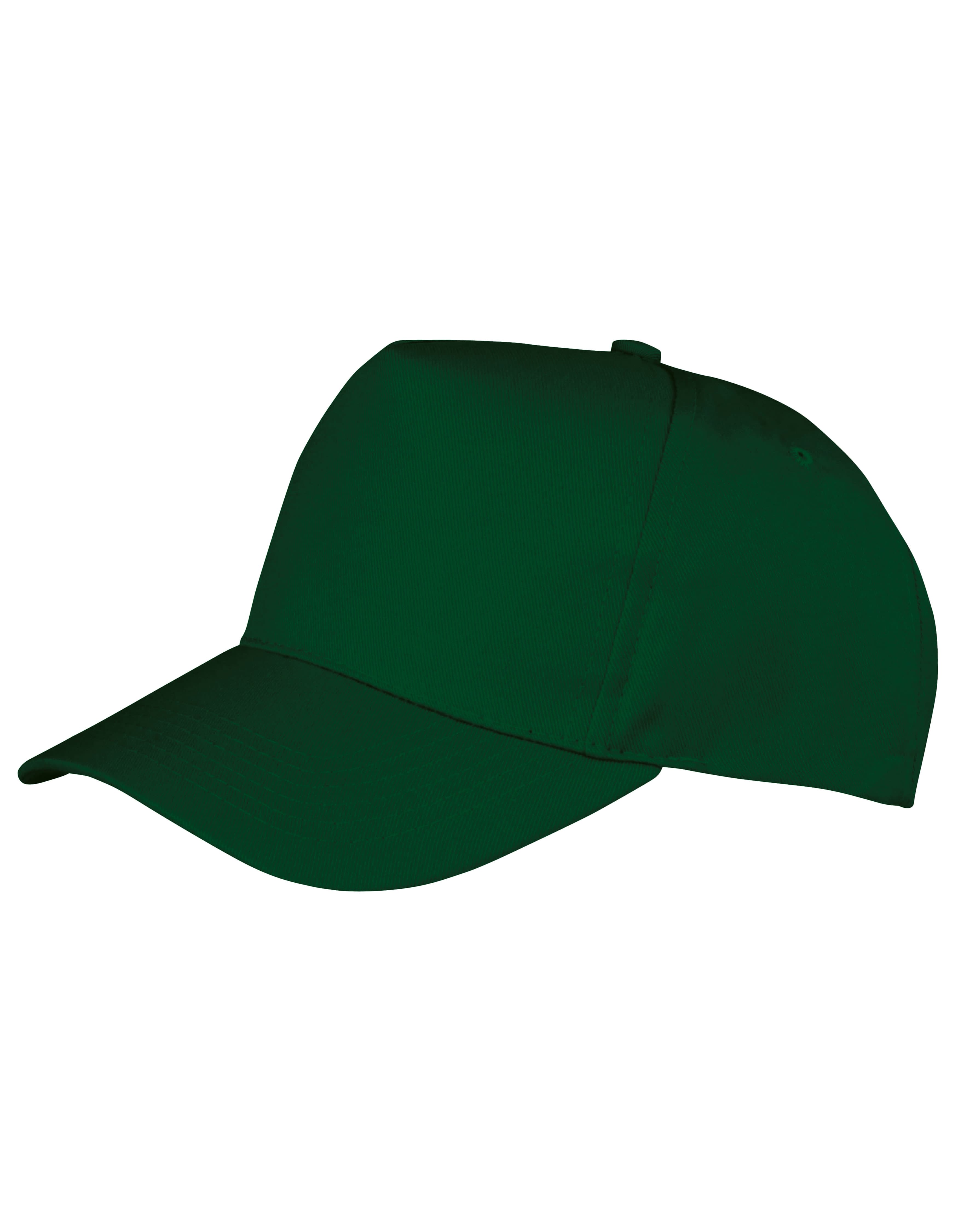 Core Junior Recycled Printers Cap — Bottle Green