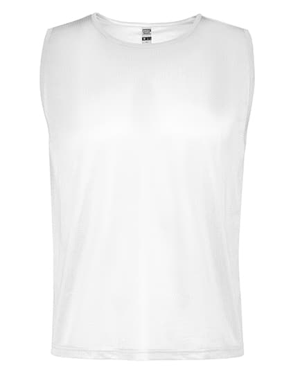 Roma Training Bib — White 01
