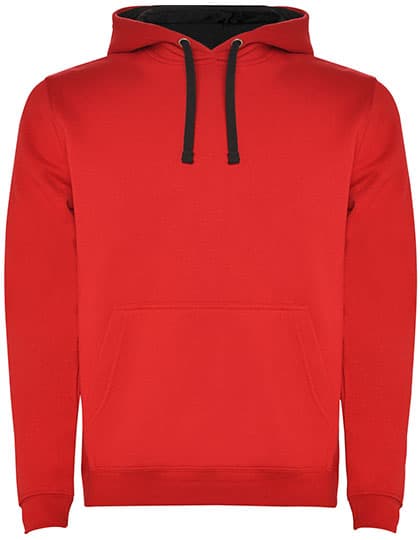 Men´s Urban Hooded Sweatshirt — Red 60