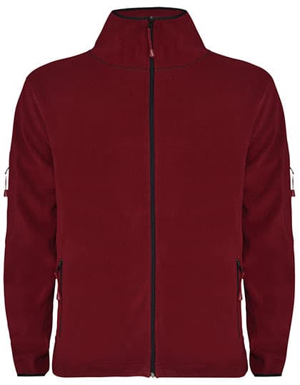 Men´s Luciane Microfleece Jacket — Garnet Red 57