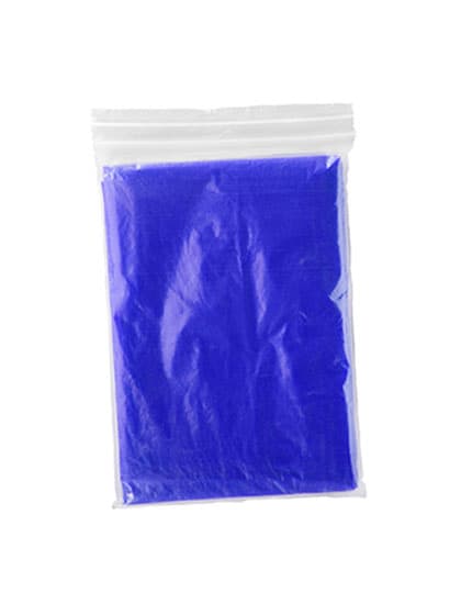 Raining Poncho Shaka — Royal Blue 05