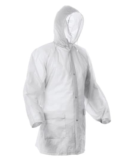Rain Coat Baikal — White 01