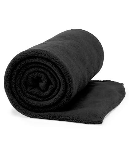 Fleece Blanket Lambert — Black 02