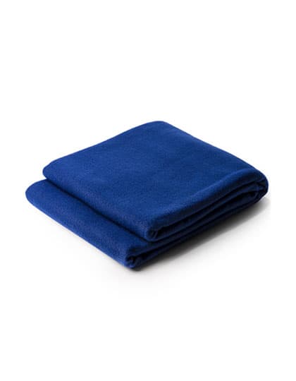 Fleece Blanket Brandon — Royal Blue 05