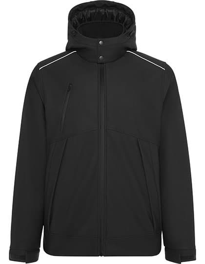 Emin Padded Thermal Sports Parka — Black 02