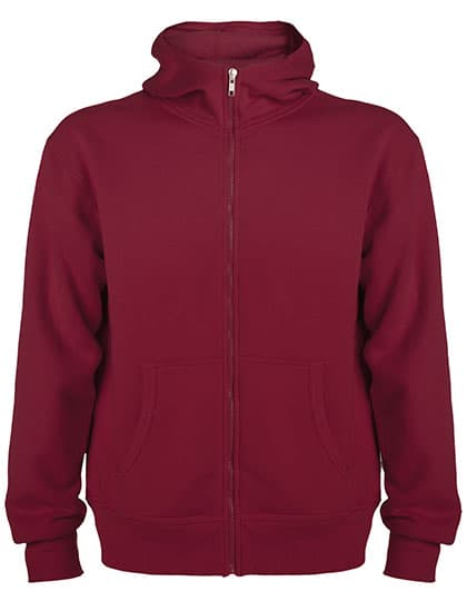 Montblanc Hooded Sweatjacket — Garnet Red 57