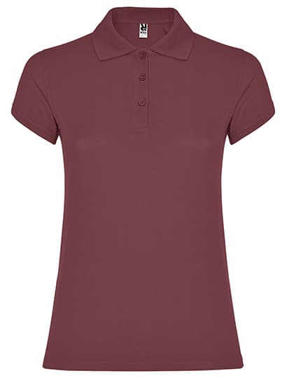 Women´s Star Poloshirt — Berry Red 169