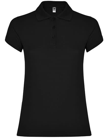 Women´s Star Poloshirt — Black 02