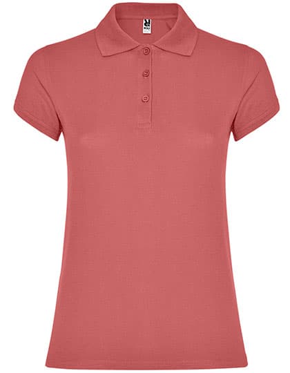 Women´s Star Poloshirt — Chrysanthemum Red 262