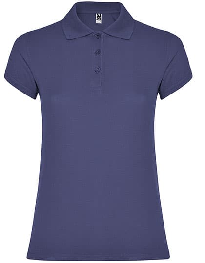 Women´s Star Poloshirt — Denim Blue 86