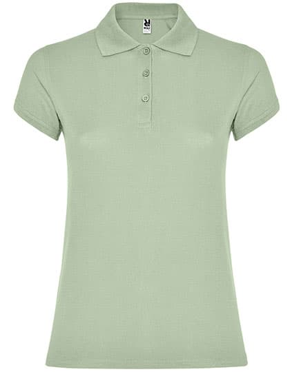 Women´s Star Poloshirt — Mist Green 264