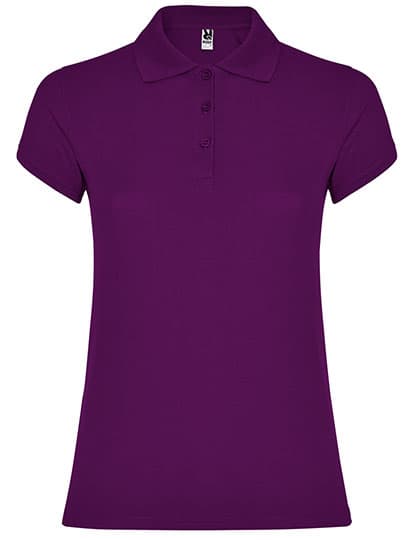 Women´s Star Poloshirt — Purple 71