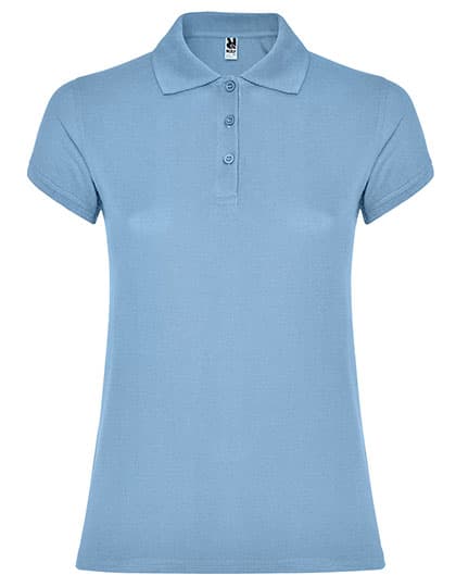 Women´s Star Poloshirt — Sky Blue 10