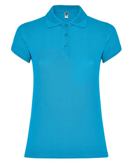 Women´s Star Poloshirt — Turquoise 12