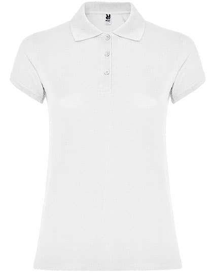 Women´s Star Poloshirt — White 01