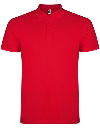 Kids´ Star Poloshirt — Red 60