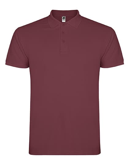 Men´s Star Poloshirt — Berry Red 169