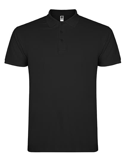 Men´s Star Poloshirt — Black 02