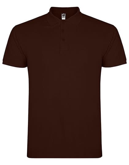 Men´s Star Poloshirt — Chocolate 87