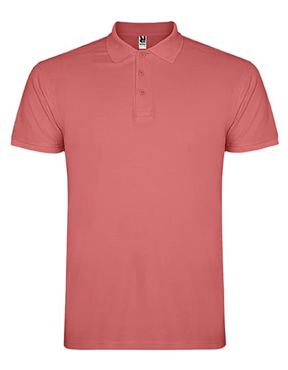 Men´s Star Poloshirt — Chrysanthemum Red 262