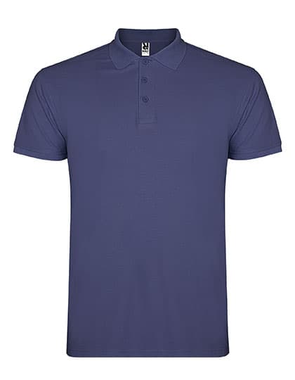 Men´s Star Poloshirt — Denim Blue 86