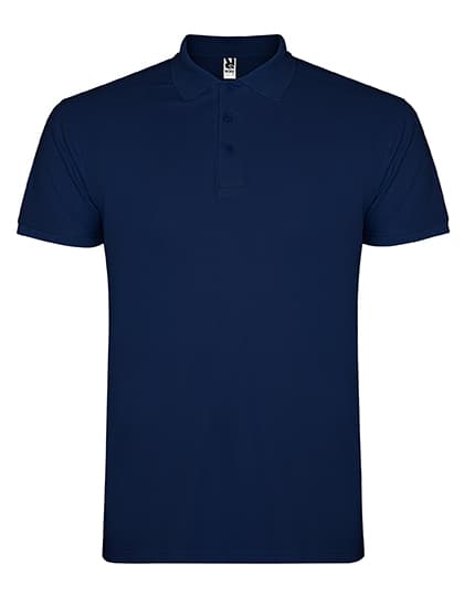 Men´s Star Poloshirt — Navy Blue 55