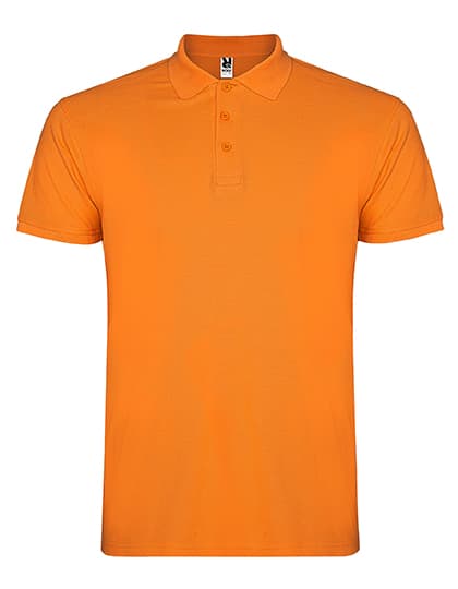 Men´s Star Poloshirt — Orange 31