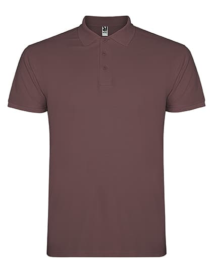 Men´s Star Poloshirt — Pale Red 168
