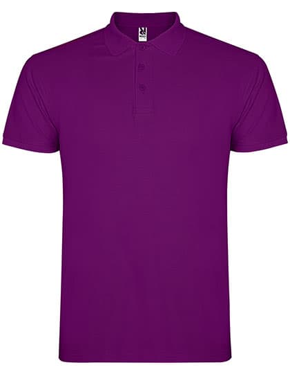 Men´s Star Poloshirt — Purple 71