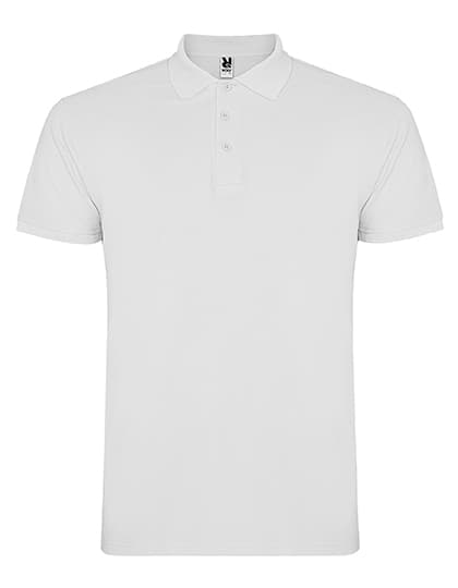 Men´s Star Poloshirt — White 01