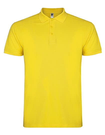 Men´s Star Poloshirt — Yellow 03