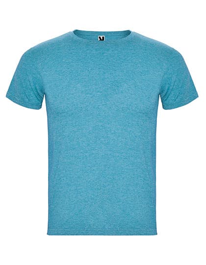 Men´s Fox T-Shirt — Heather Turquoise 246