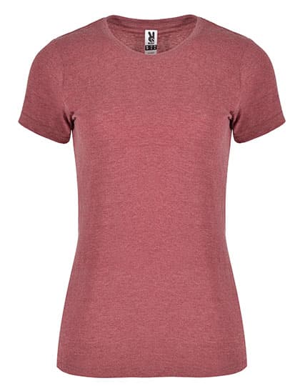 Women´s Fox T-Shirt — Heather Garnet Red 256