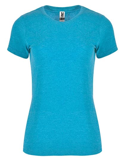 Women´s Fox T-Shirt — Heather Turquoise 246